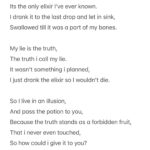 • A Story With Every Word A Lie